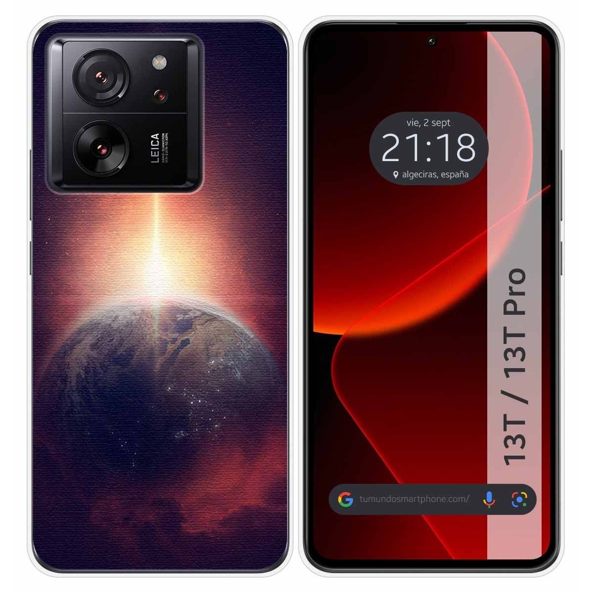 Funda Silicona para Xiaomi 13T / 13T Pro 5G diseño Tierra Dibujos