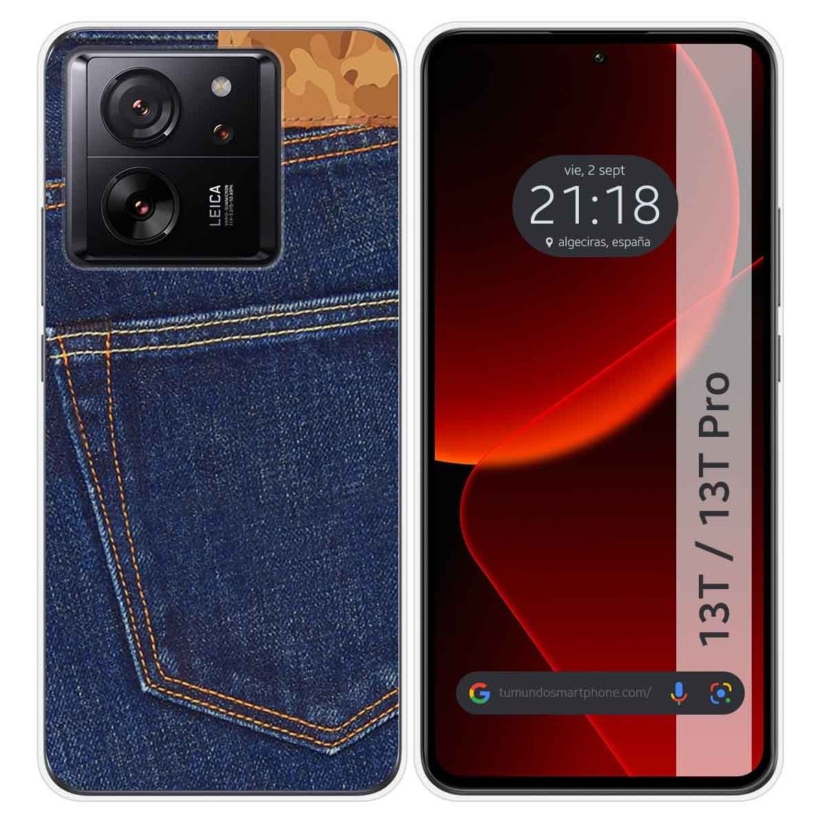 Funda Silicona para Xiaomi 13T / 13T Pro 5G diseño Vaquero Dibujos