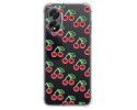 Funda Silicona Antigolpes para Oppo A38 4G diseño Cerezas Dibujos