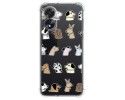 Funda Silicona Antigolpes para Oppo A38 4G diseño Perros Dibujos