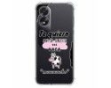 Funda Silicona Antigolpes para Oppo A38 4G diseño Vaca Dibujos