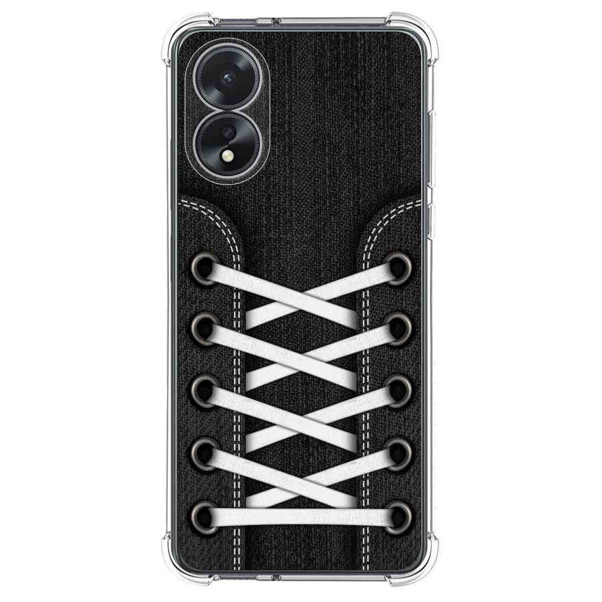 Funda Silicona Antigolpes para Oppo A38 4G diseño Zapatillas 02 Dibujos