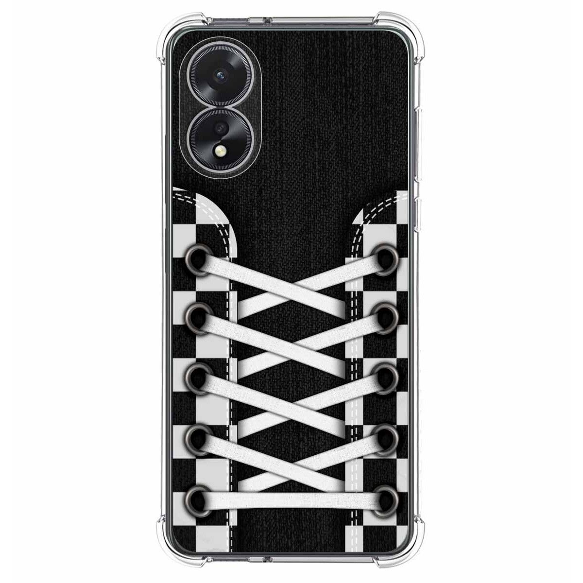 Funda Silicona Antigolpes para Oppo A38 4G diseño Zapatillas 03 Dibujos