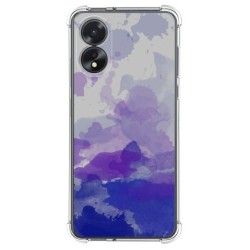 Funda Silicona Antigolpes para Oppo A38 4G diseño Acuarela 09 Dibujos