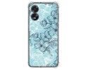 Funda Silicona Antigolpes para Oppo A38 4G diseño Flores 03 Dibujos