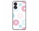 Funda Silicona Antigolpes para Oppo A38 4G diseño Flores 06 Dibujos