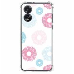 Funda Silicona Antigolpes para Oppo A38 4G diseño Flores 06 Dibujos