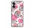 Funda Silicona Antigolpes para Oppo A38 4G diseño Flores 09 Dibujos