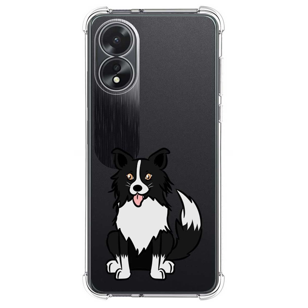 Funda Silicona Antigolpes para Oppo A38 4G diseño Perros 01 Dibujos