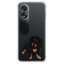 Funda Silicona Antigolpes para Oppo A38 4G diseño Perros 04 Dibujos