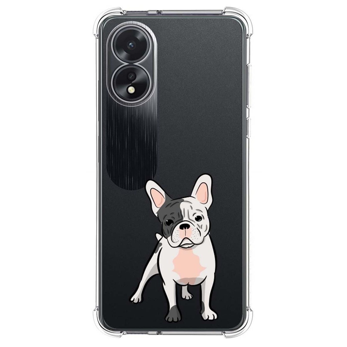 Funda Silicona Antigolpes para Oppo A38 4G diseño Perros 06 Dibujos