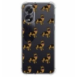 Funda Silicona Antigolpes para Oppo A38 4G diseño Perros 09 Dibujos