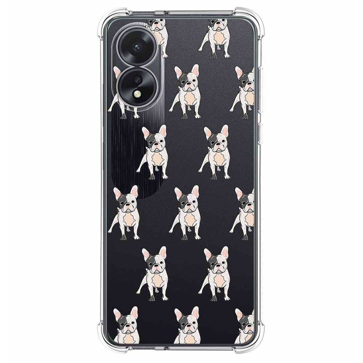 Funda Silicona Antigolpes para Oppo A38 4G diseño Perros 12 Dibujos