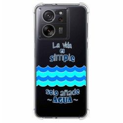 Funda Silicona Antigolpes para Xiaomi 13T / 13T Pro 5G diseño Agua Dibujos