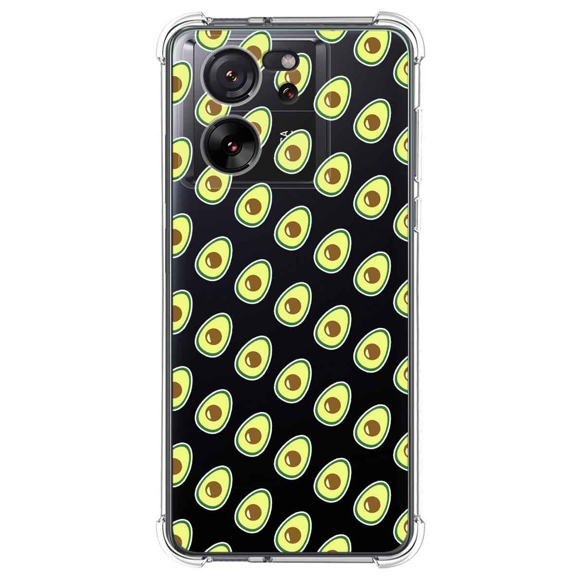 Funda Silicona Antigolpes para Xiaomi 13T / 13T Pro 5G diseño Aguacate Dibujos