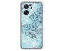 Funda Silicona Antigolpes para Xiaomi 13T / 13T Pro 5G diseño Flores 03 Dibujos