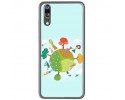 Funda Gel Tpu para Huawei P20 Diseño Familia Dibujos