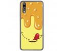 Funda Gel Tpu para Huawei P20 Diseño Helado Vainilla Dibujos