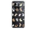 Funda Silicona Antigolpes para Vivo X90 Pro 5G diseño Perros Dibujos