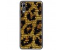 Funda Gel Tpu para Huawei P20 Diseño Leopardo Dibujos