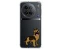 Funda Silicona Antigolpes para Vivo X90 Pro 5G diseño Perros 03 Dibujos