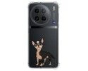 Funda Silicona Antigolpes para Vivo X90 Pro 5G diseño Perros 05 Dibujos