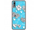 Funda Gel Tpu para Huawei P20 Diseño Mariposas Dibujos