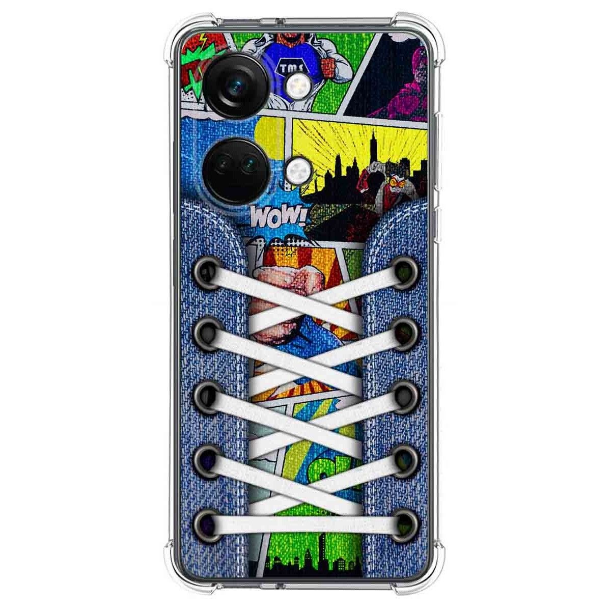 Funda Silicona Antigolpes para Oneplus Nord 3 5G diseño Zapatillas 14 Dibujos