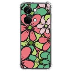 Funda Silicona Antigolpes para Oneplus Nord 3 5G diseño Flores 02 Dibujos