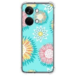 Funda Silicona Antigolpes para Oneplus Nord 3 5G diseño Flores 05 Dibujos