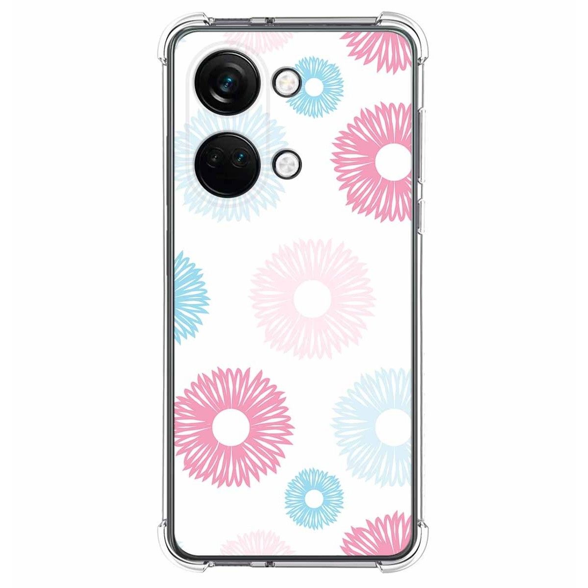 Funda Silicona Antigolpes para Oneplus Nord 3 5G diseño Flores 06 Dibujos