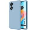 Funda Silicona Líquida Ultra Suave para Oppo A58 4G color Azul