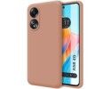 Funda Silicona Líquida Ultra Suave para Oppo A58 4G color Rosa
