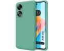 Funda Silicona Líquida Ultra Suave para Oppo A58 4G color Verde