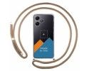 Personaliza tu Funda Colgante Transparente para Xiaomi Redmi 12 5G con Cordon Camel Dibujo Personalizada