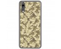 Funda Gel Tpu para Huawei P20 Diseño Sand Camuflaje Dibujos