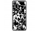 Funda Gel Tpu para Huawei P20 Diseño Snow Camuflaje Dibujos