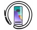 Funda Colgante Transparente para Xiaomi Redmi 12 5G con Cordon Negro