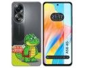 Funda Silicona Transparente para Oppo A58 4G diseño Coco Dibujos
