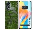 Funda Silicona Transparente para Oppo A58 4G diseño Jungla Dibujos