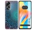 Funda Silicona Transparente para Oppo A58 4G diseño Mandala Dibujos
