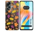Funda Silicona Transparente para Oppo A58 4G diseño Otoño Dibujos