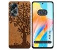 Funda Silicona para Oppo A58 4G diseño Cuero 03 Dibujos