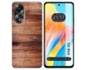 Funda Silicona para Oppo A58 4G diseño Madera 02 Dibujos