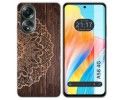 Funda Silicona para Oppo A58 4G diseño Madera 06 Dibujos
