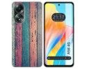 Funda Silicona para Oppo A58 4G diseño Madera 10 Dibujos
