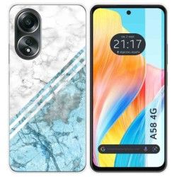 Funda Silicona para Oppo A58 4G diseño Mármol 02 Dibujos