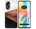 Funda Silicona para Oppo A58 4G diseño Mármol 11 Dibujos