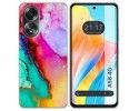 Funda Silicona para Oppo A58 4G diseño Mármol 15 Dibujos