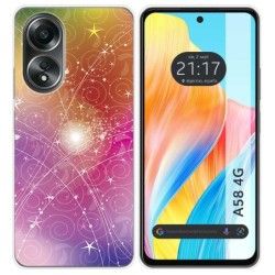 Funda Silicona para Oppo A58 4G diseño Abstracto Dibujos